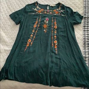 Chic Soul green dress